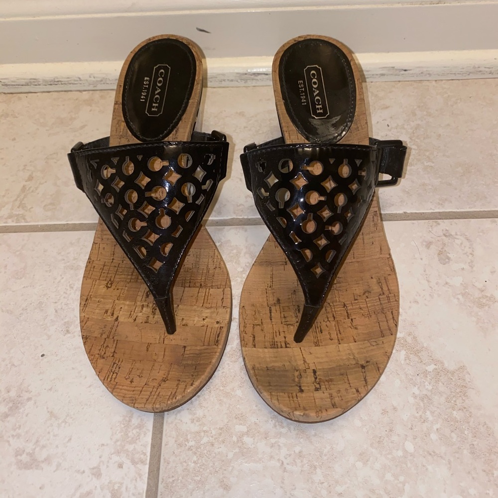 Coach wedges